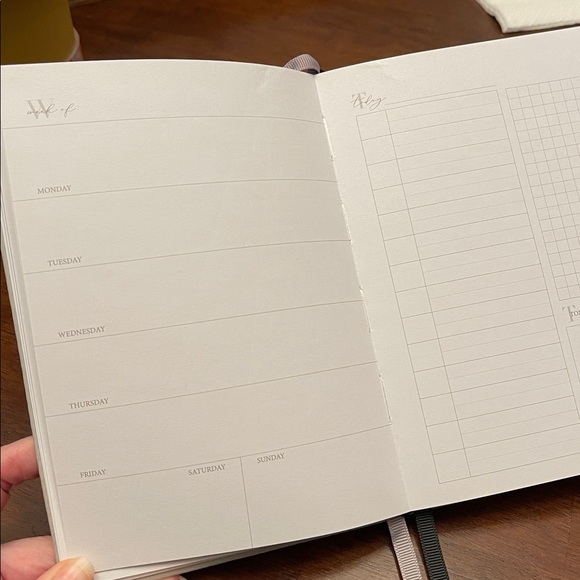 Black, Gray, and Pink B6 undated planners - Picture 10 of 10